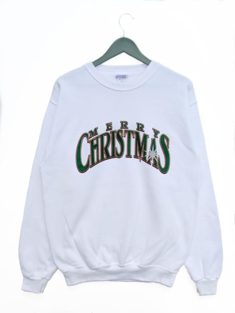 Other Designers Made In Usa - Vintage Santee 90s Merry Christmas Sweatshirt