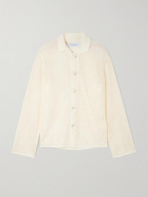 CALLE DEL MAR Crocheted Cardigan