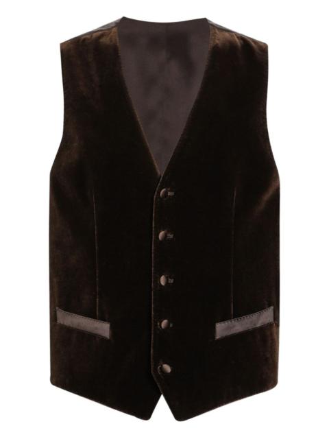 Dolce & Gabbana velvet waistcoat