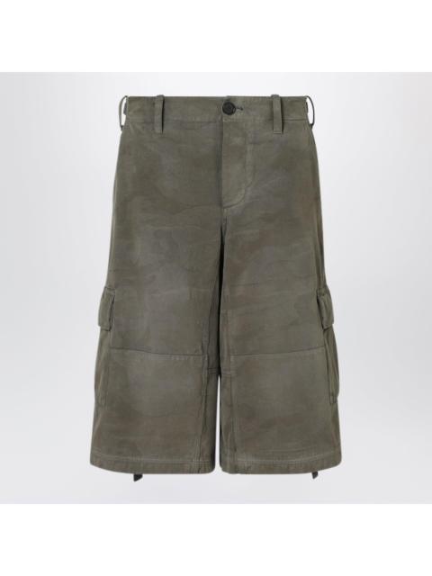 FENDI Fendi Green Cotton Shorts Women