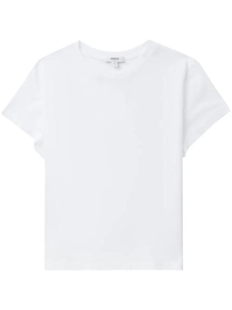 AGOLDE Adine Shrunken Tee in White