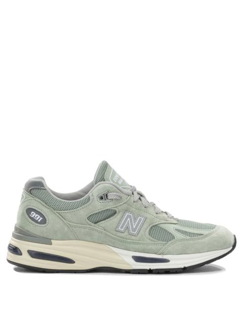 New Balance New Balance Made In UK 991v2 Green Men Sneakers
