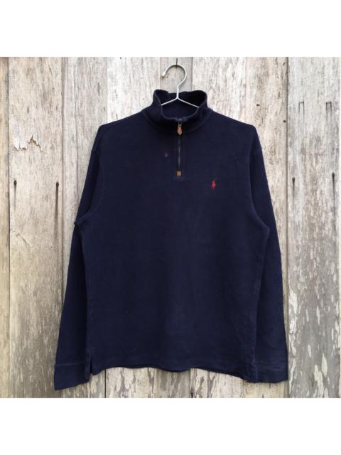 Other Designers Polo Ralph Lauren - Vintage Polo Ralph Lauren Half Zip Sweatshirt