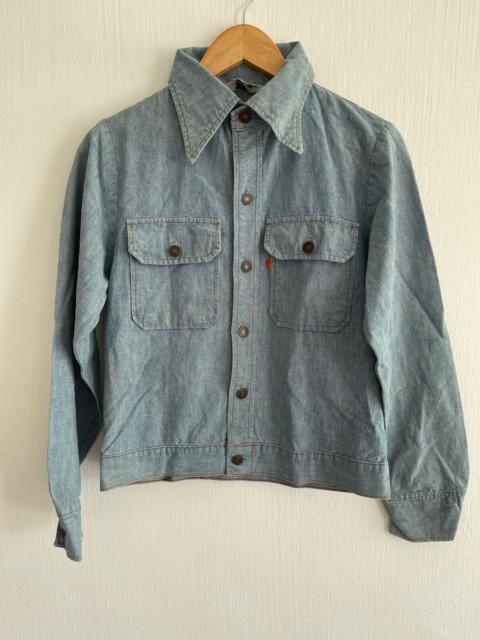 Other Designers Vintage Levi’s panatela 70s chambray jacket