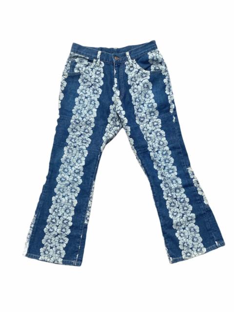 Hysteric Glamour Vintage HG Floral Cropped Bootcut