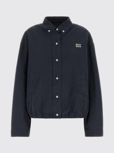 Miu Miu Miu Miu Women Cotton Shirt Jacket Miu Miu