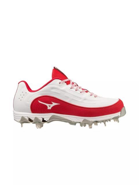 Mizuno 9-Spike Swift 8 Fastpitch "White/Red" Women's Softball Cleat