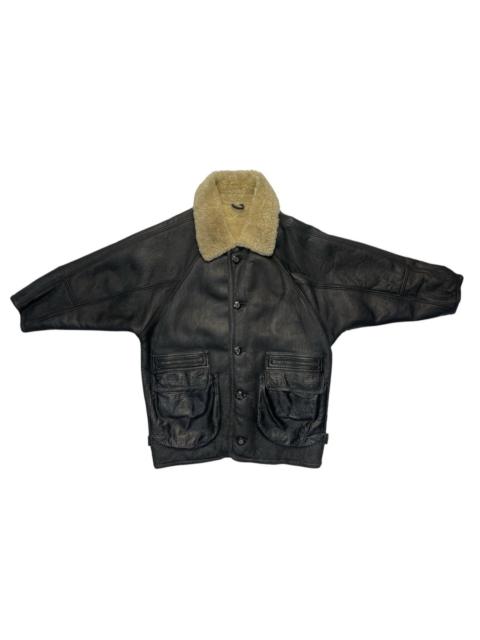 Other Designers Vintage - 💥RARE💥 C&P Shearling Type B3 Lambskin Sherpa Jacket