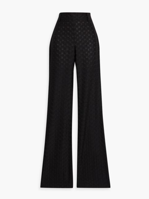 Missoni Crochet-knit flared pants