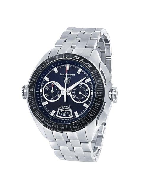 TAG Heuer Pre-owned Tag Heuer Slr Mercedes Benz Chronograph Black Dial Men's Watch CAG2111.BA0253