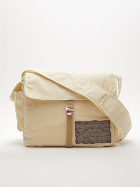 Messenger bag - Cream beige/beige