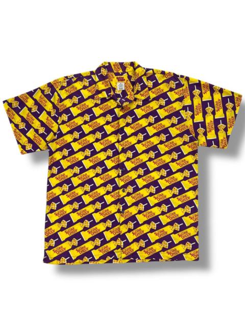 Other Designers Vintage Sugar Daddy Milk Caramel Pop All Over Print Shirt