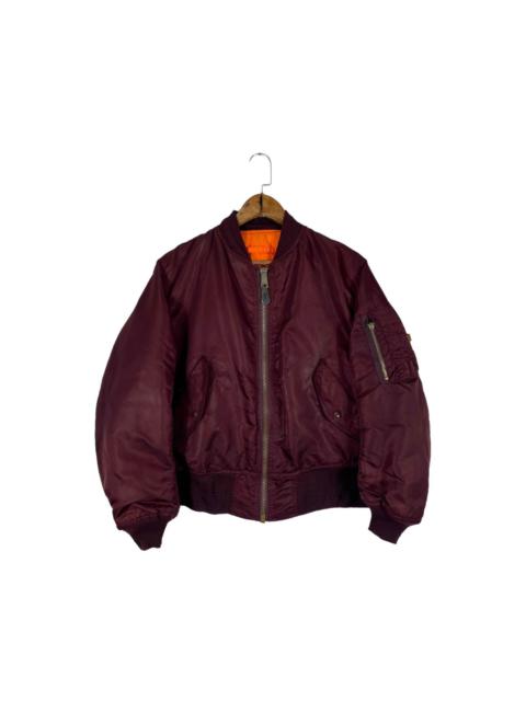 Other Designers Vintage Alpha Industries Aiming High Reversible Jacket