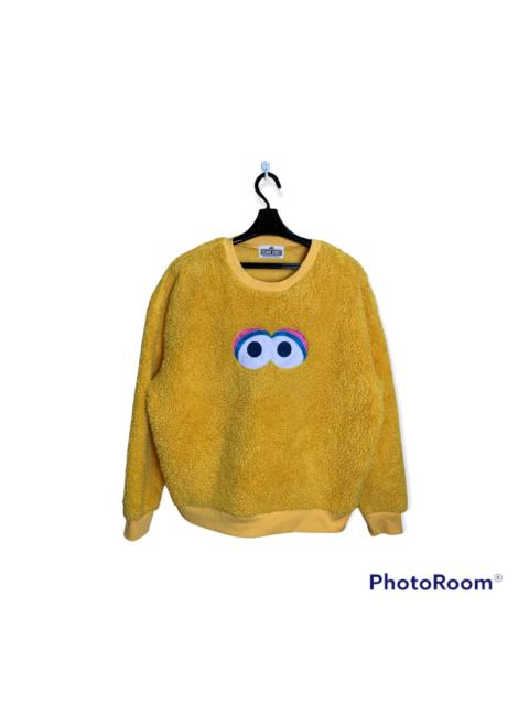 Other Designers Anima - Sesame Street sweatshirt fleece big logo embroidered