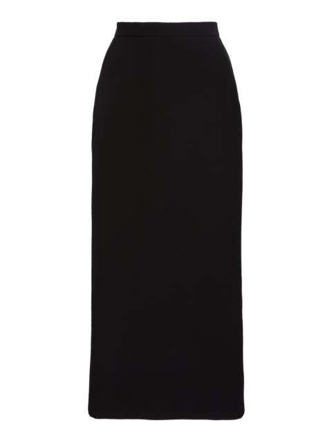 Givenchy Mid-Rise Cady Pencil Skirt black