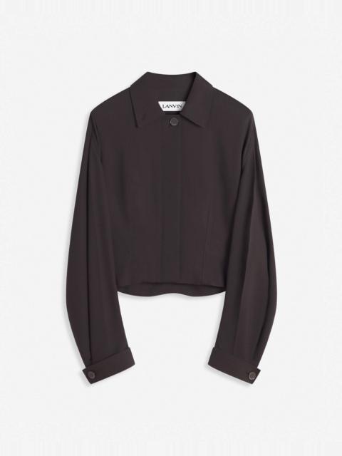 Lanvin TAILORED WOOL AND VISCOSE JACKET