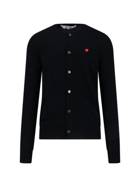 Comme des Garçons PLAY LOGO CARDIGAN