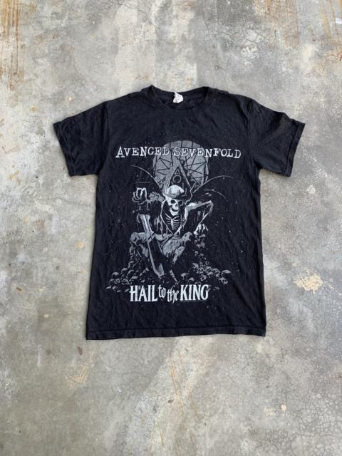 Other Designers Skulls - 2014 Avenged Sevenfold Hall to The King Tshirt