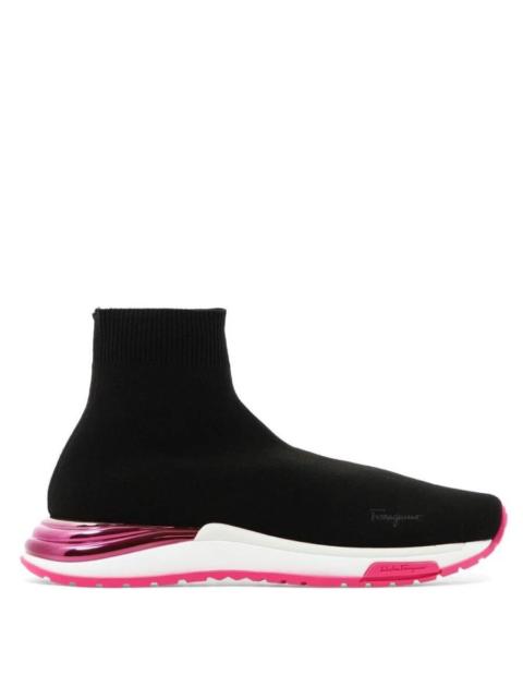 FERRAGAMO Ferragamo Ladies Ninette Nylon Sock Sneakers