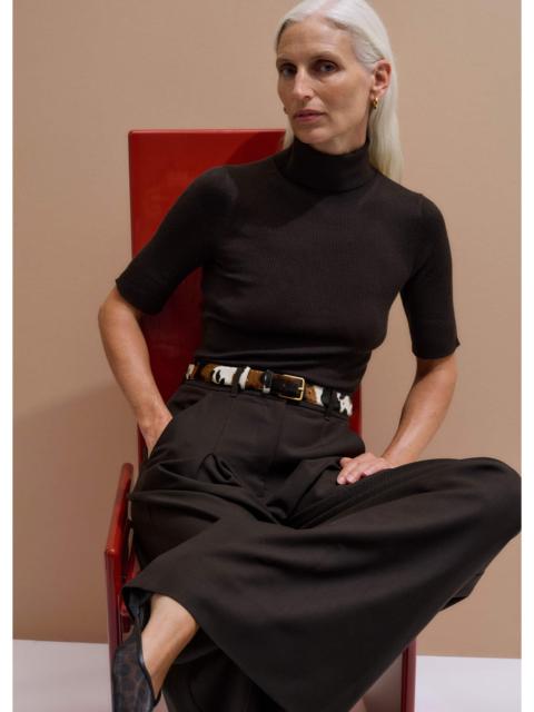 ME+EM Roll Neck Knit Tee