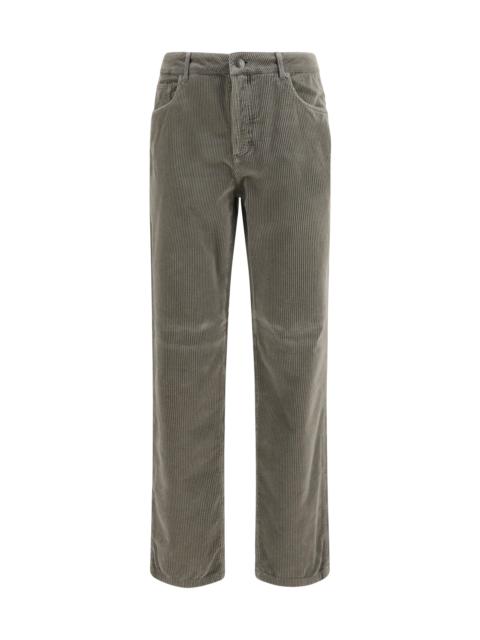 Brunello Cucinelli Brunello Cucinelli Corduroy Pants Fango+Perla