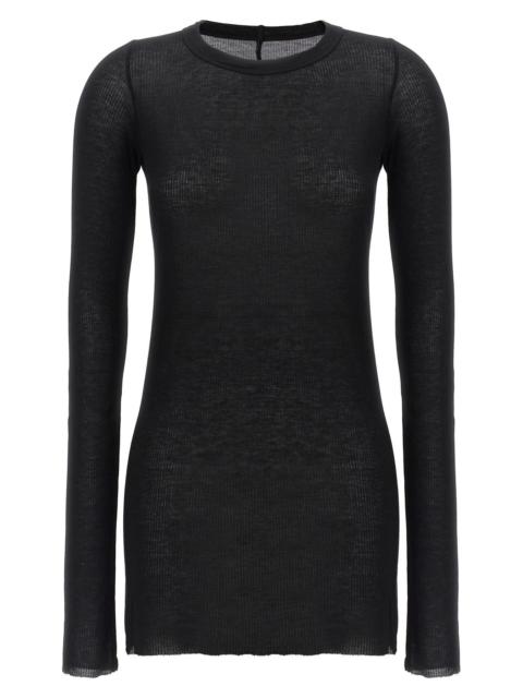 Rick Owens Women 'Rib Ls T' T-Shirt