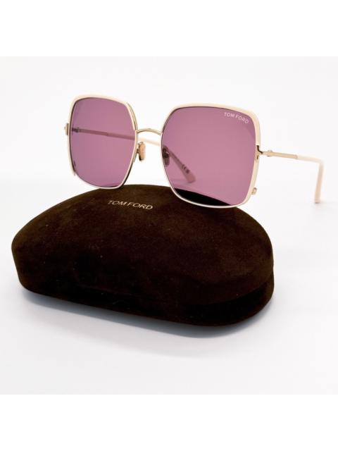 TOM FORD NEW TOM FORD RAPHAELA TF1006 32Y WOMEN SUNGLASSES FT1006/S