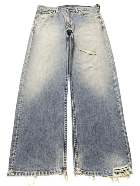 Archival Clothing - Vintage 80s Levis 503 Blue Faded Wash Distress Baggy Jeans