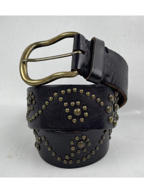 Other Designers Takeo Kikuchi - takeo kukichi studded leather belt tc48