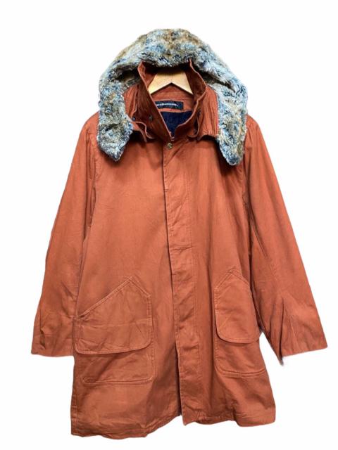Other Designers Issey Miyake - MERCIBEAUCOUP FAUX FUR PARKA