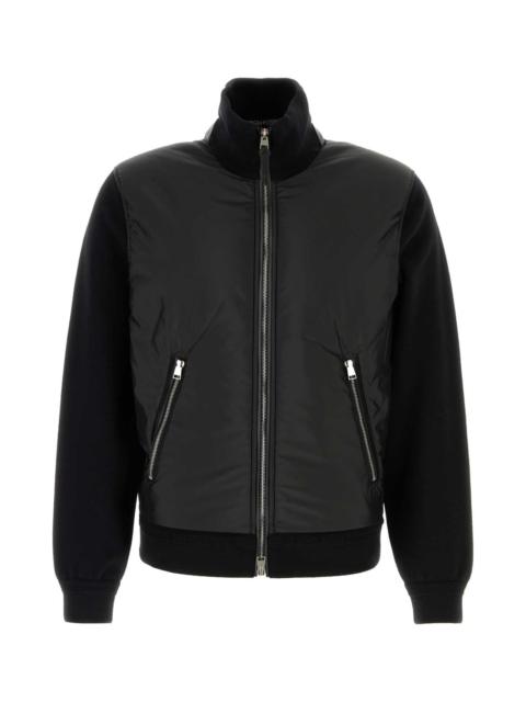 TOM FORD Tom Ford Men Black Wool Blend Cardigan