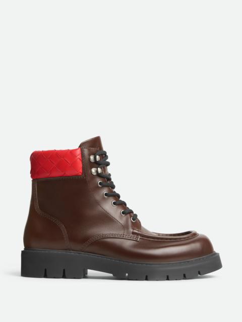 Bottega Veneta Haddock Lace-Up Ankle Boot