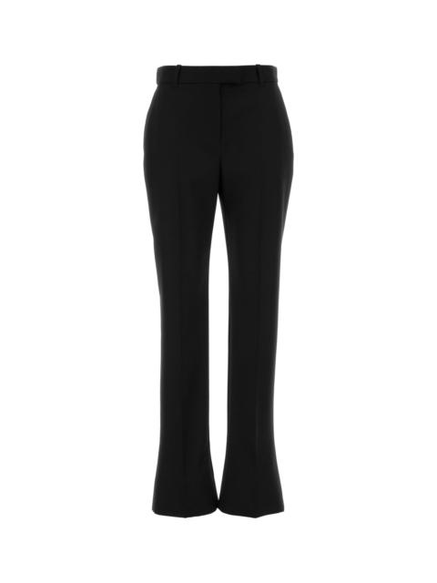 Alexander McQueen Black wool pant