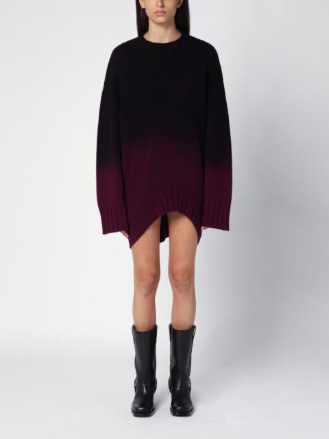 THE ATTICO Oversized pink degrade jumper