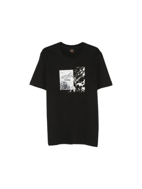 BOSS Boss Black T-Shirts & Vests - T-Shirts Men