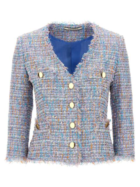TAGLIATORE - Tagliatore Women Tweed Blazer
