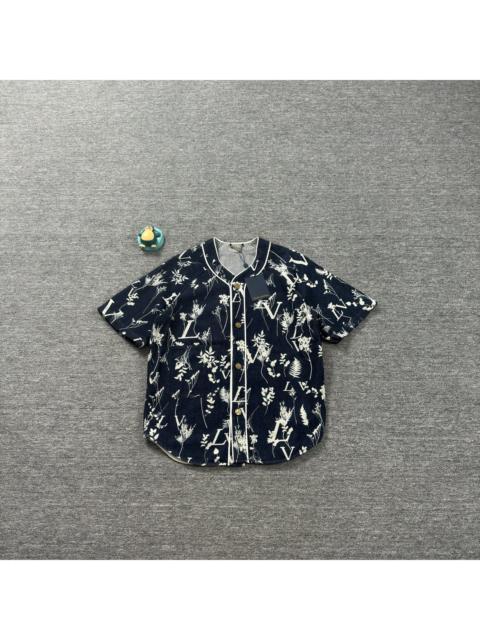 Louis Vuitton Louis Vuitton LV floral print short-sleeved shirt