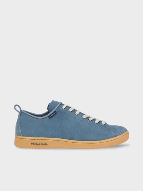 Paul Smith Light Blue Suede 'Miyata' Trainers