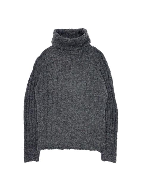Other Designers Issey Miyake - AW96 Metallic Knit Acrylic-Nylon Sweater