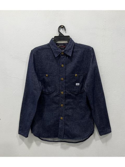 Other Designers VINTAGE UNION MADE LEE X DOORS URBAN RESEARCH SHIRT BUTTON