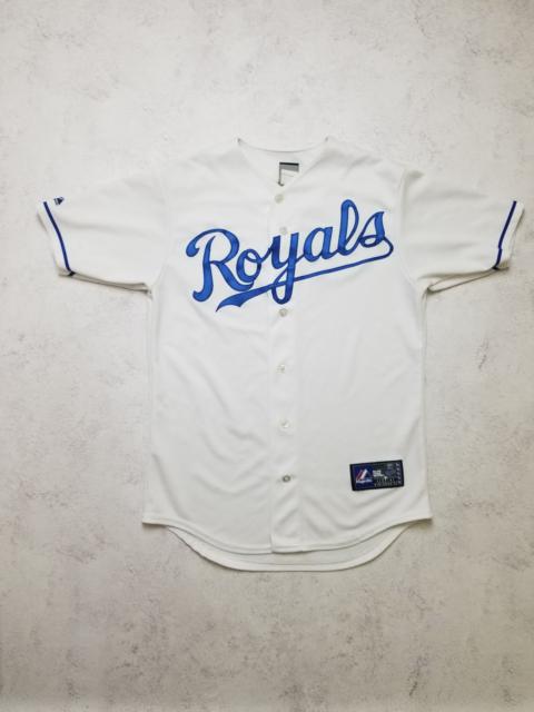 Other Designers Vintage Majestic MLB Kansas City Royals White Jersey