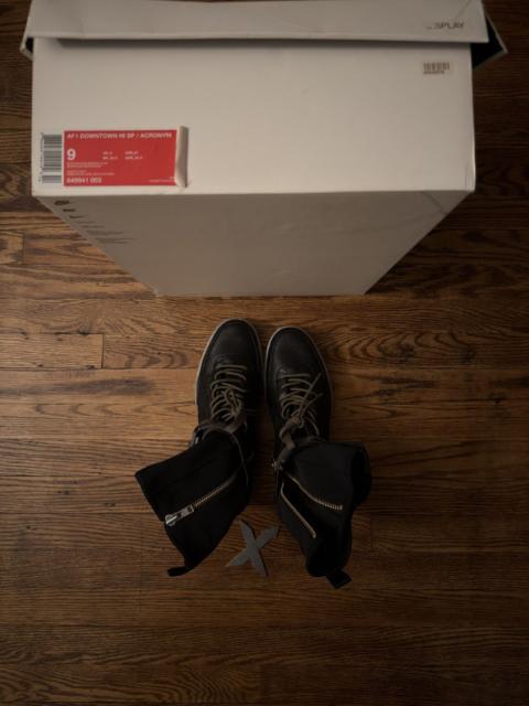 Nike Acronym x Nike Black/Olive Downtown AF1