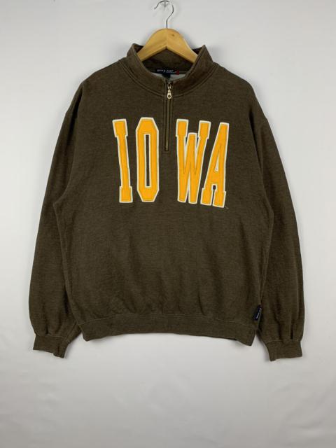 Other Designers Brand - Iowa Half Zipper Sweatshirt Brown Medium