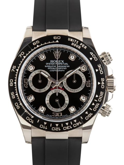 ROLEX Used Rolex Daytona Ref 116519 Black Diamond Dial
