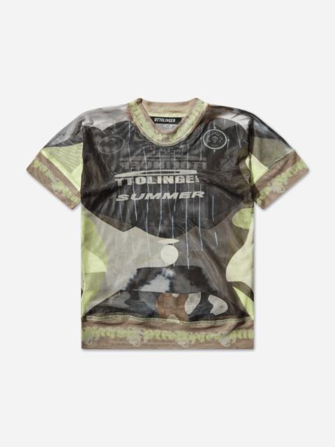 OTTOLINGER Women's Mesh Otto T-Shirt Morph Camo