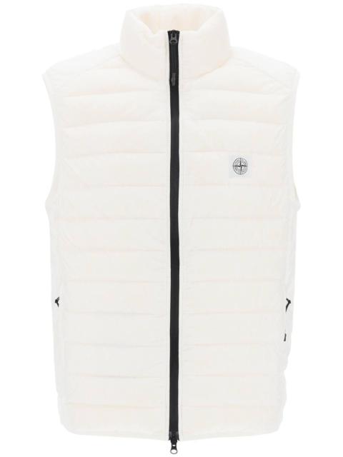 Stone Island LIGHTWEIGHT PUFFER VEST IN R-NYLON DOWN-TC