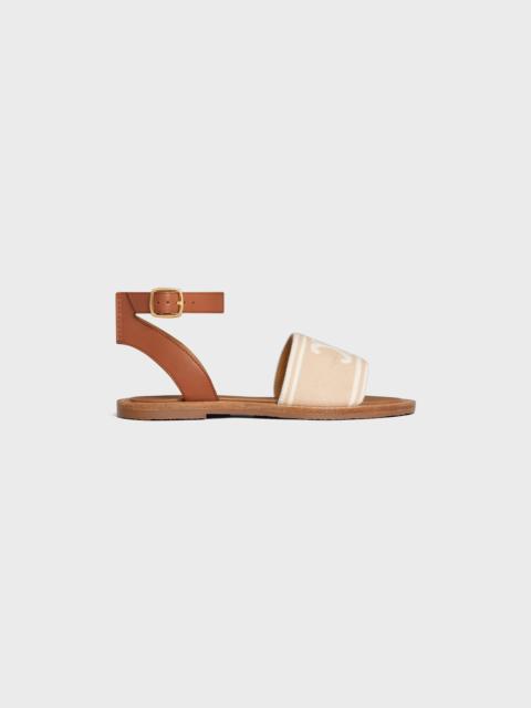 CELINE Celine Lympia Triomphe Sandals
