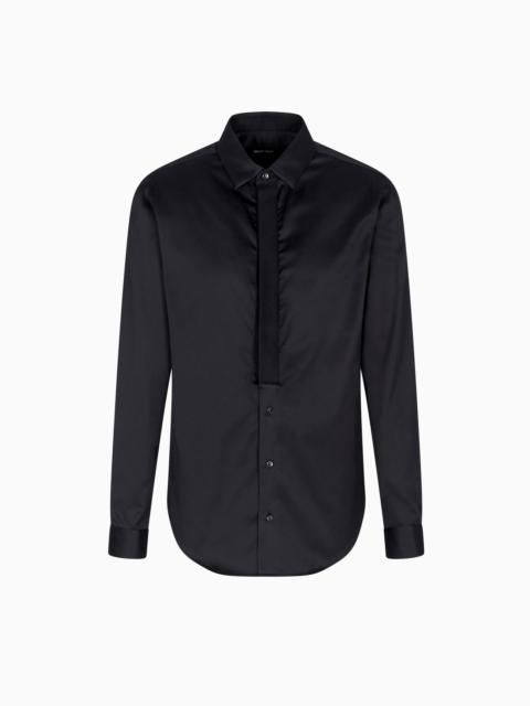 GIORGIO ARMANI REGULAR-FIT COTTON SHIRT