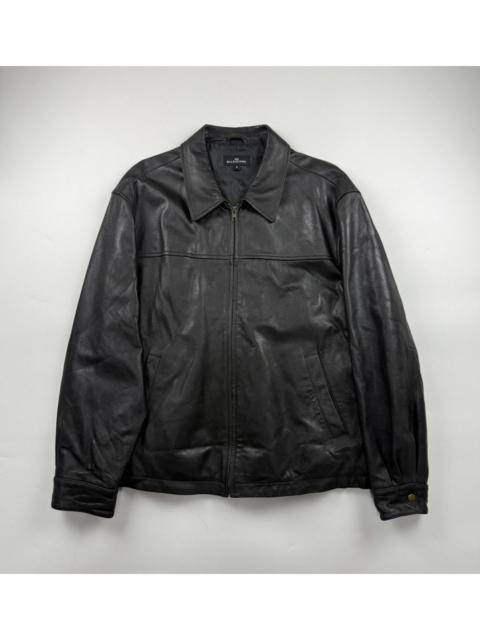 BALENCIAGA Vintage Balenciaga Zip Up Leather Jacket