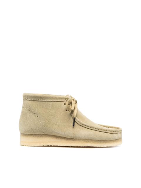 Wallabee suede ankle boots
